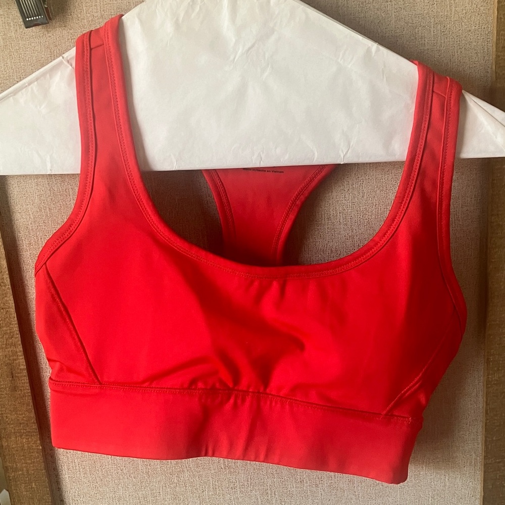 FINAL MARKDOWN Red Sports Bra xs